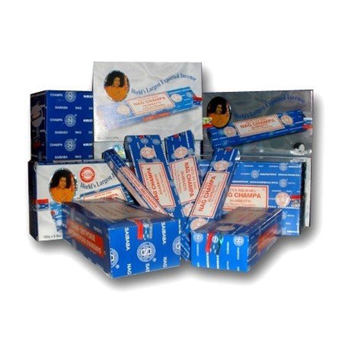 SATYA® Nag Champa Emballage de 40 g contient environs 40 bâtons d'encens.