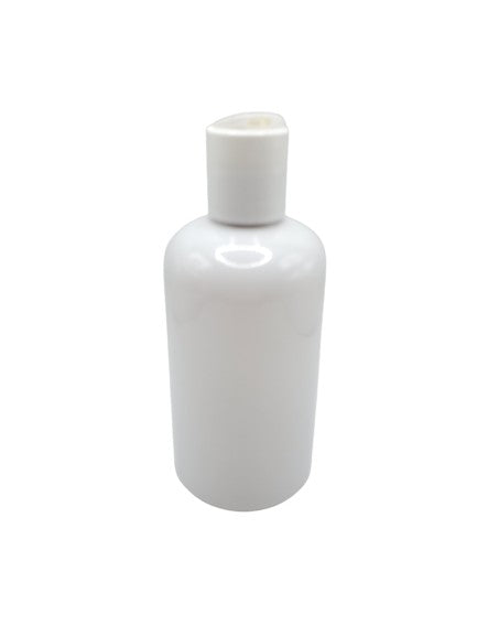 Bouteille blanche 240ml bec verseur blanc et noir