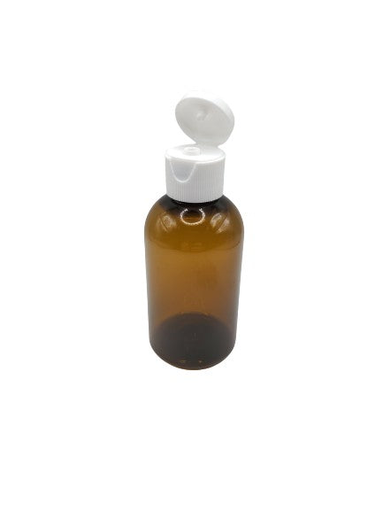 Bouteille ambre 90ml bec verseur